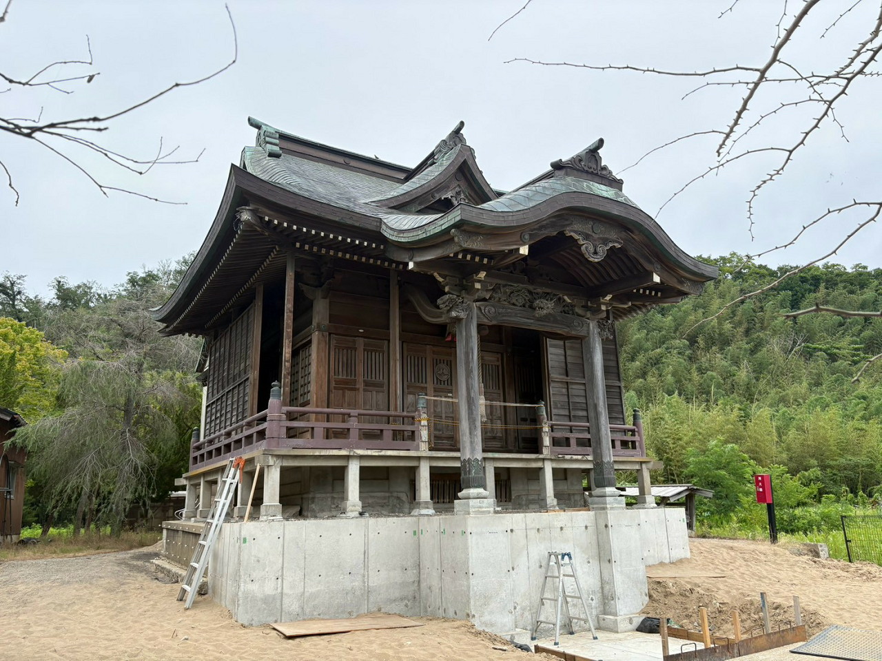 石川県内灘町室八幡神社