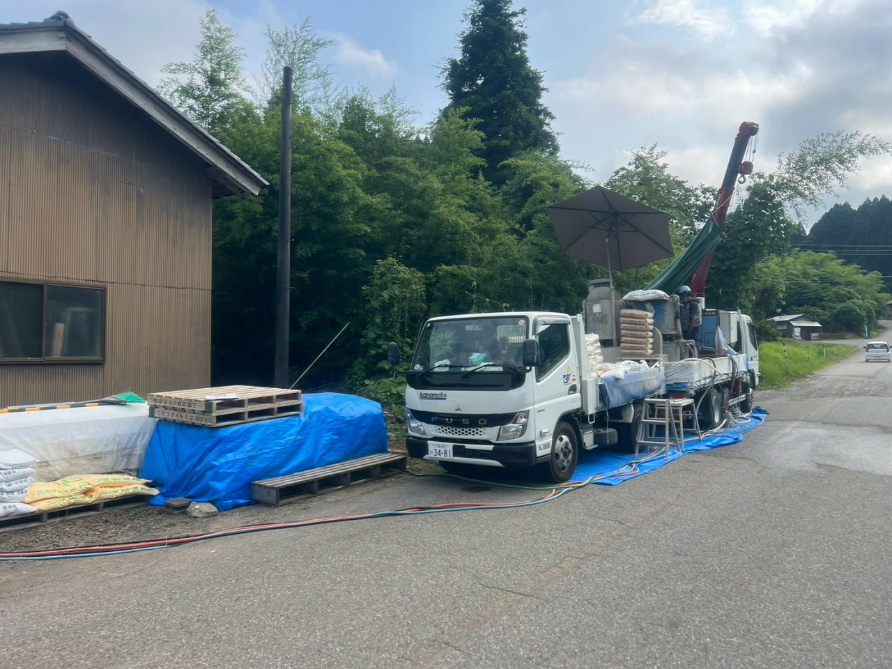 石川県珠洲市五人百姓農業倉庫